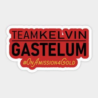 Team Kelvin Gastelum Sticker